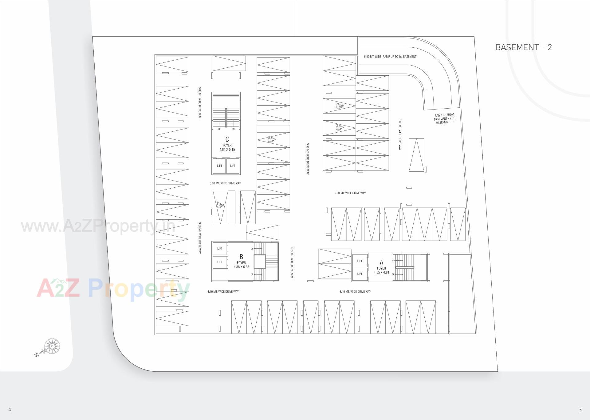 Layout of real estate project Royal Opulence located at Ahmedabad, Ahmedabad, Gujarat