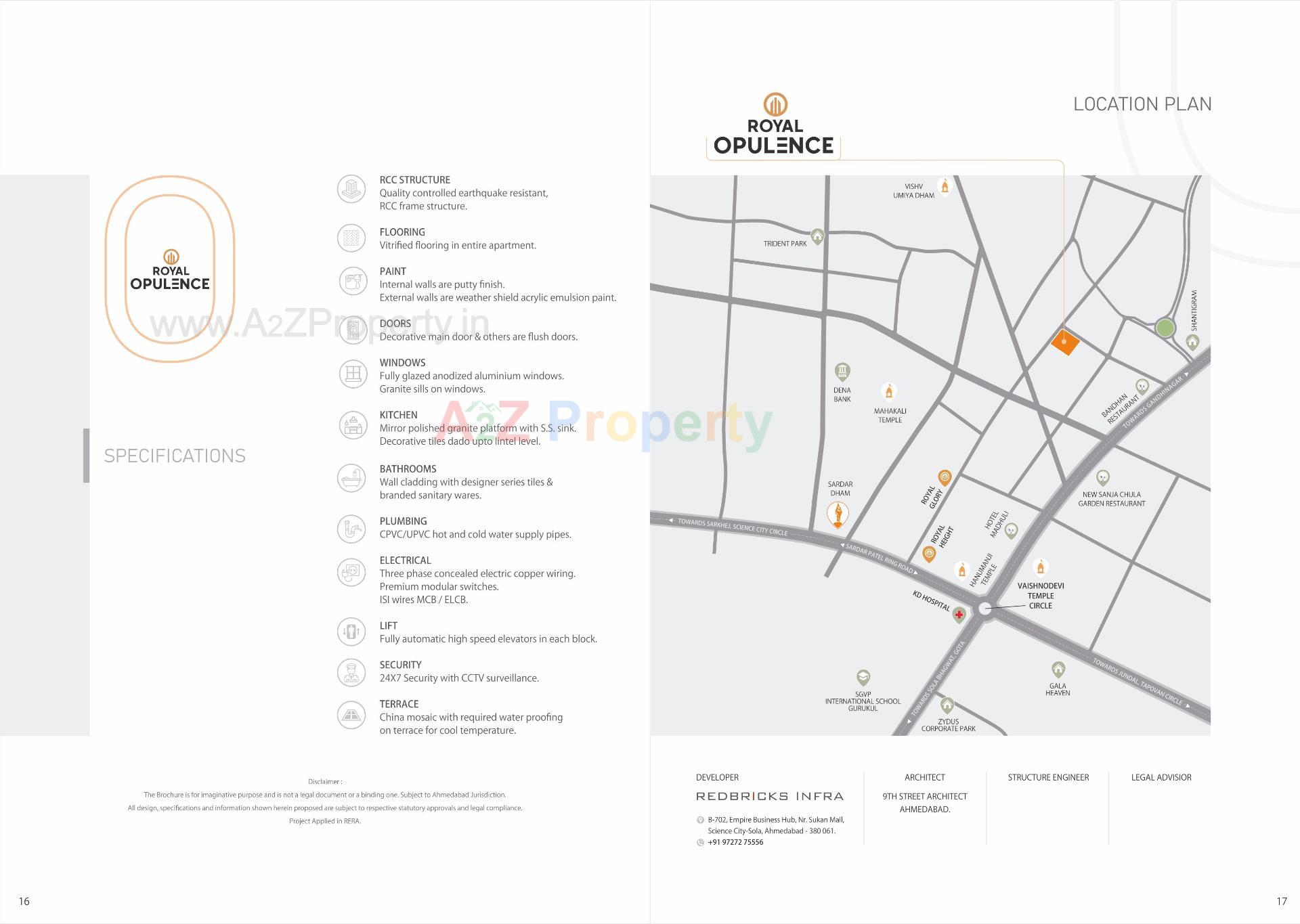  of real estate project Royal Opulence located at Ahmedabad, Ahmedabad, Gujarat