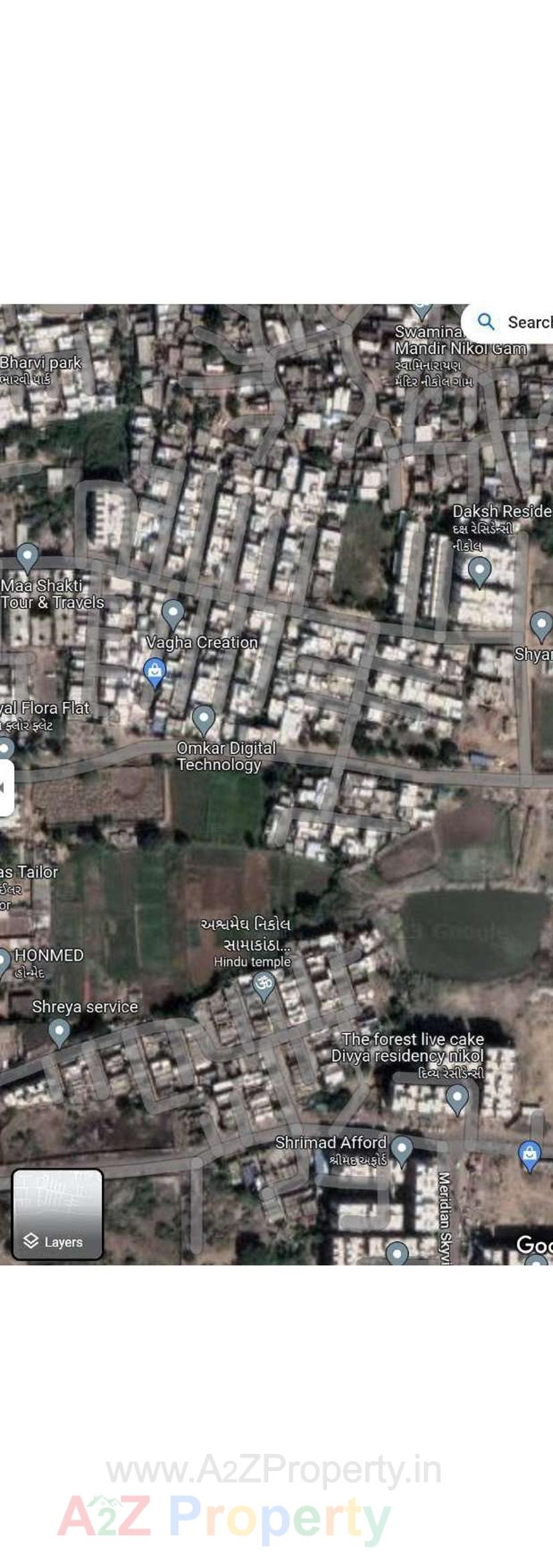 3D Elevation of real estate project Royal Palace located at Nikol, Ahmedabad, Gujarat