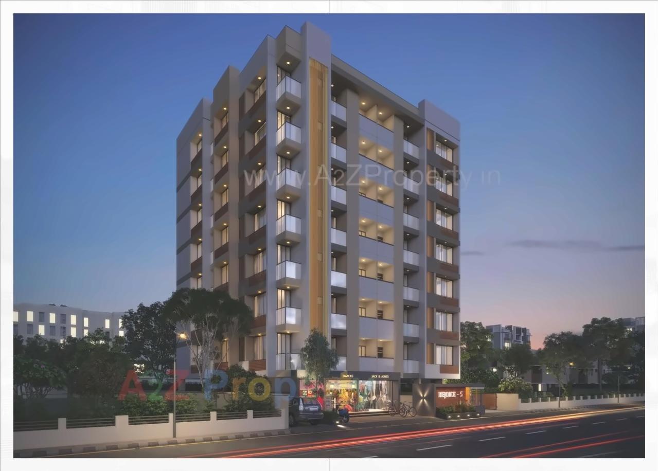 3D Elevation of real estate project Royal Rejoice located at Ahmedabad, Ahmedabad, Gujarat