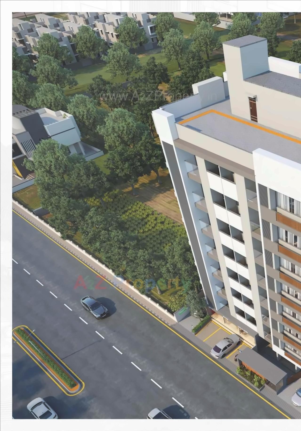 3D Elevation of real estate project Royal Rejoice located at Ahmedabad, Ahmedabad, Gujarat