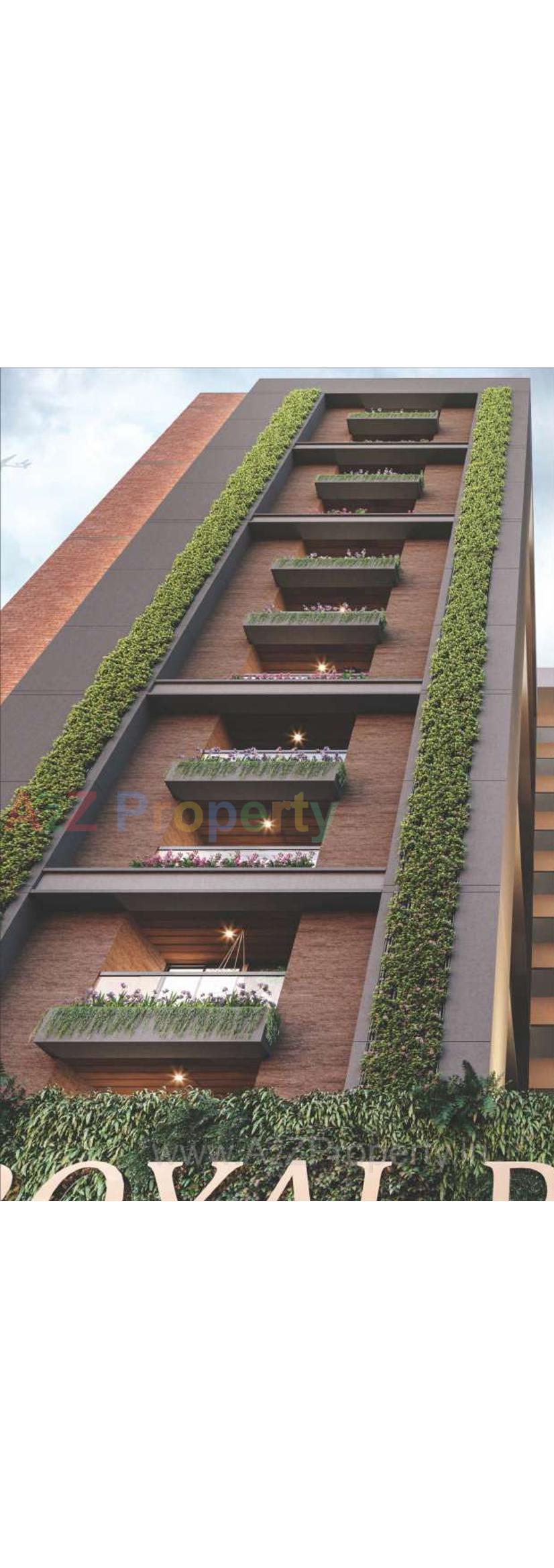 3D Elevation of real estate project Royal Revanta located at Hanspura, Ahmedabad, Gujarat