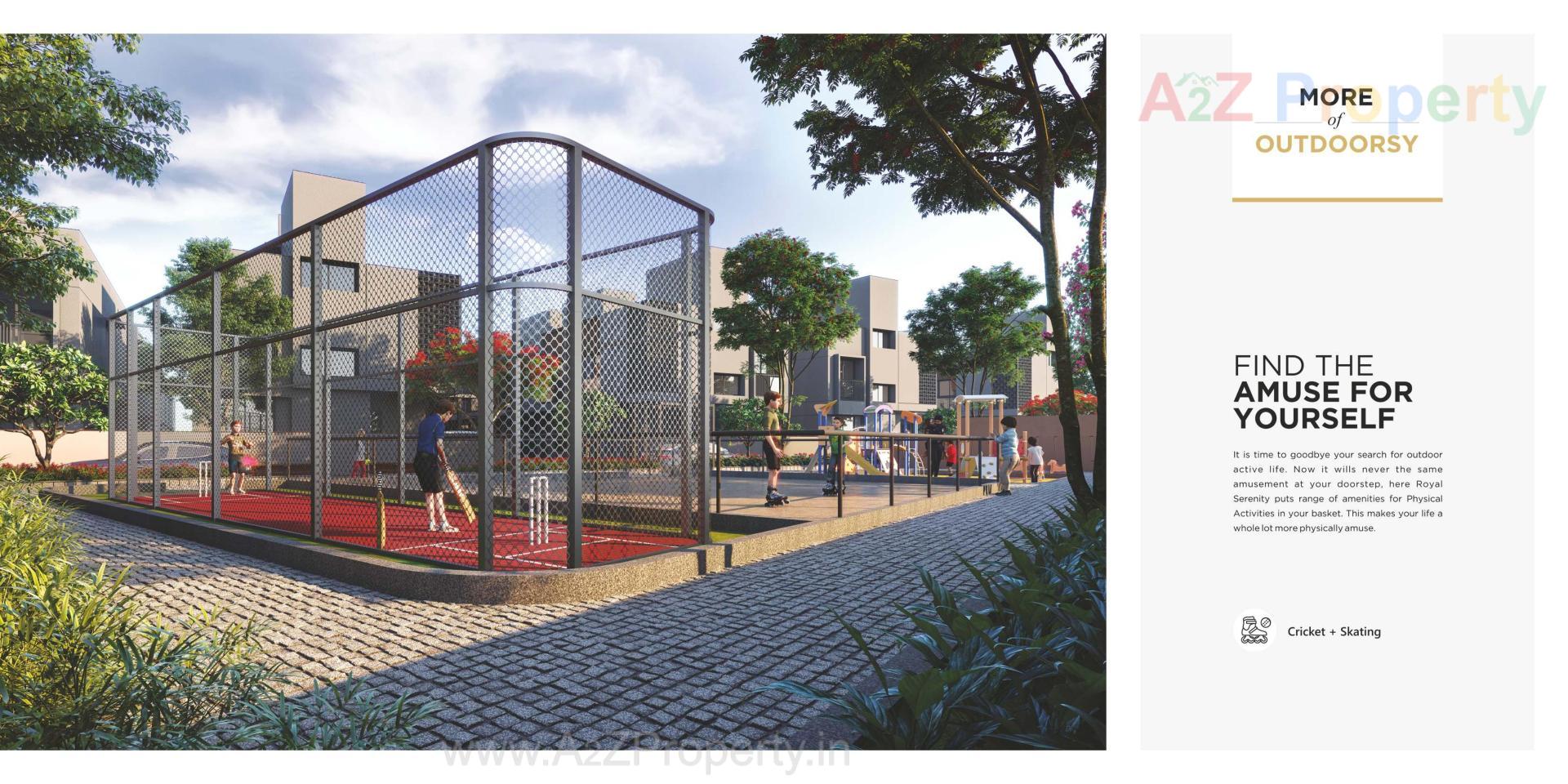 3D Elevation of real estate project Royal Serenity located at Dholka, Ahmedabad, Gujarat