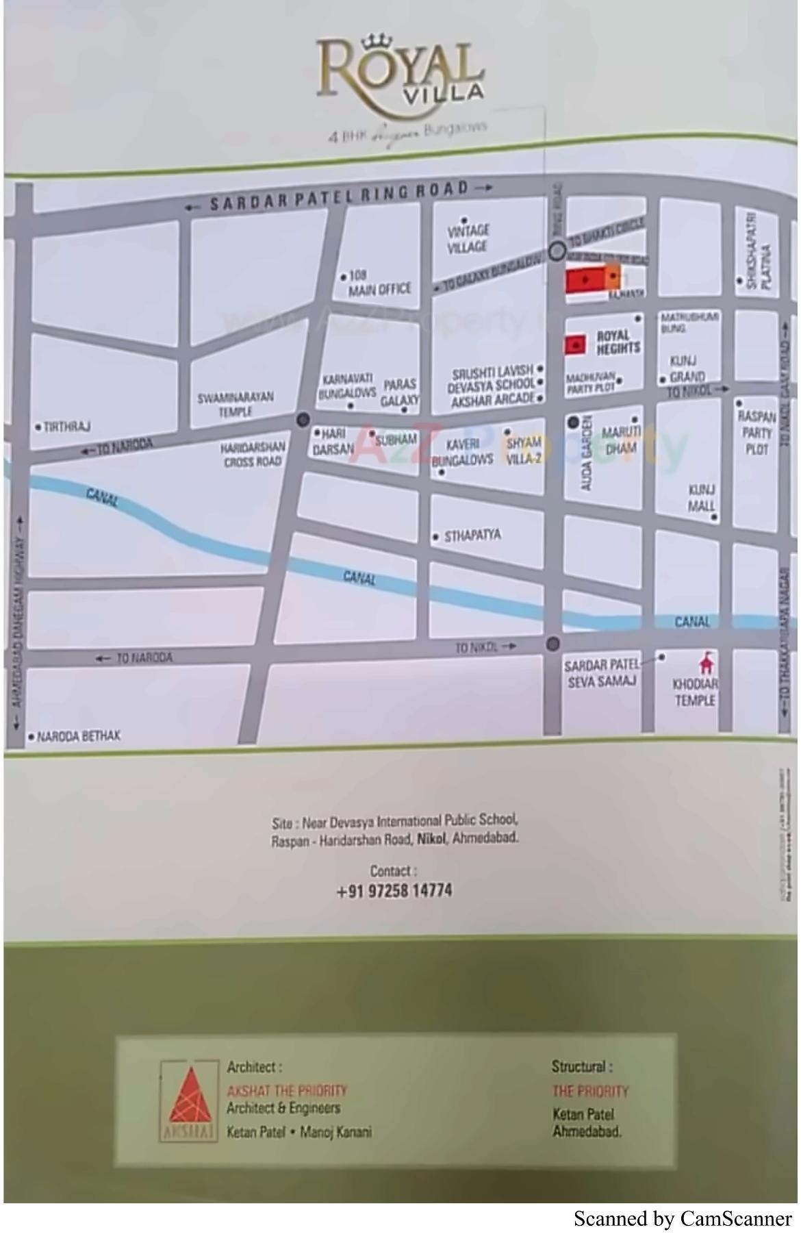  of real estate project Royal Villa located at Nikol, Ahmedabad, Gujarat
