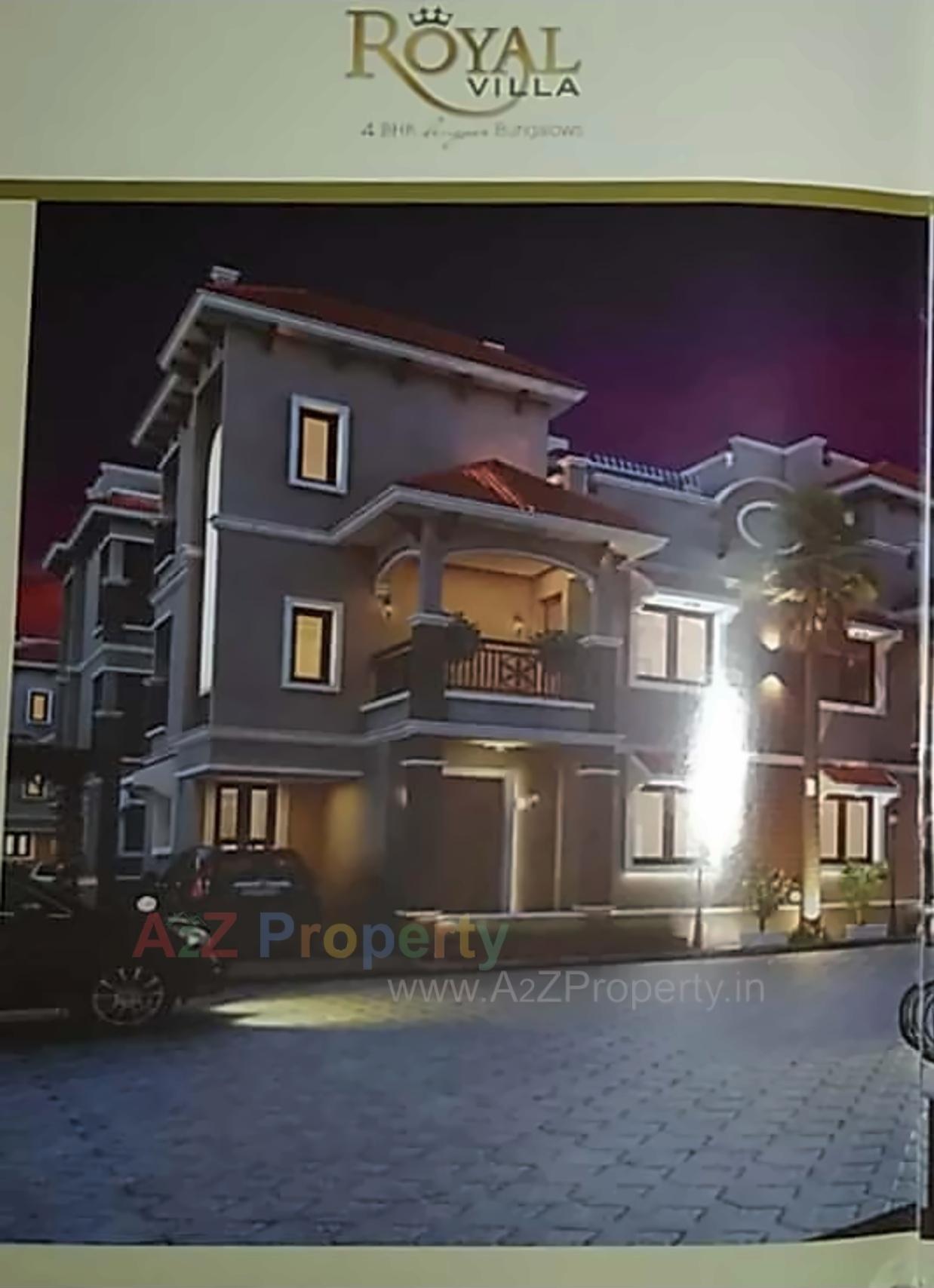 3D Elevation of real estate project Royal Villa located at Nikol, Ahmedabad, Gujarat