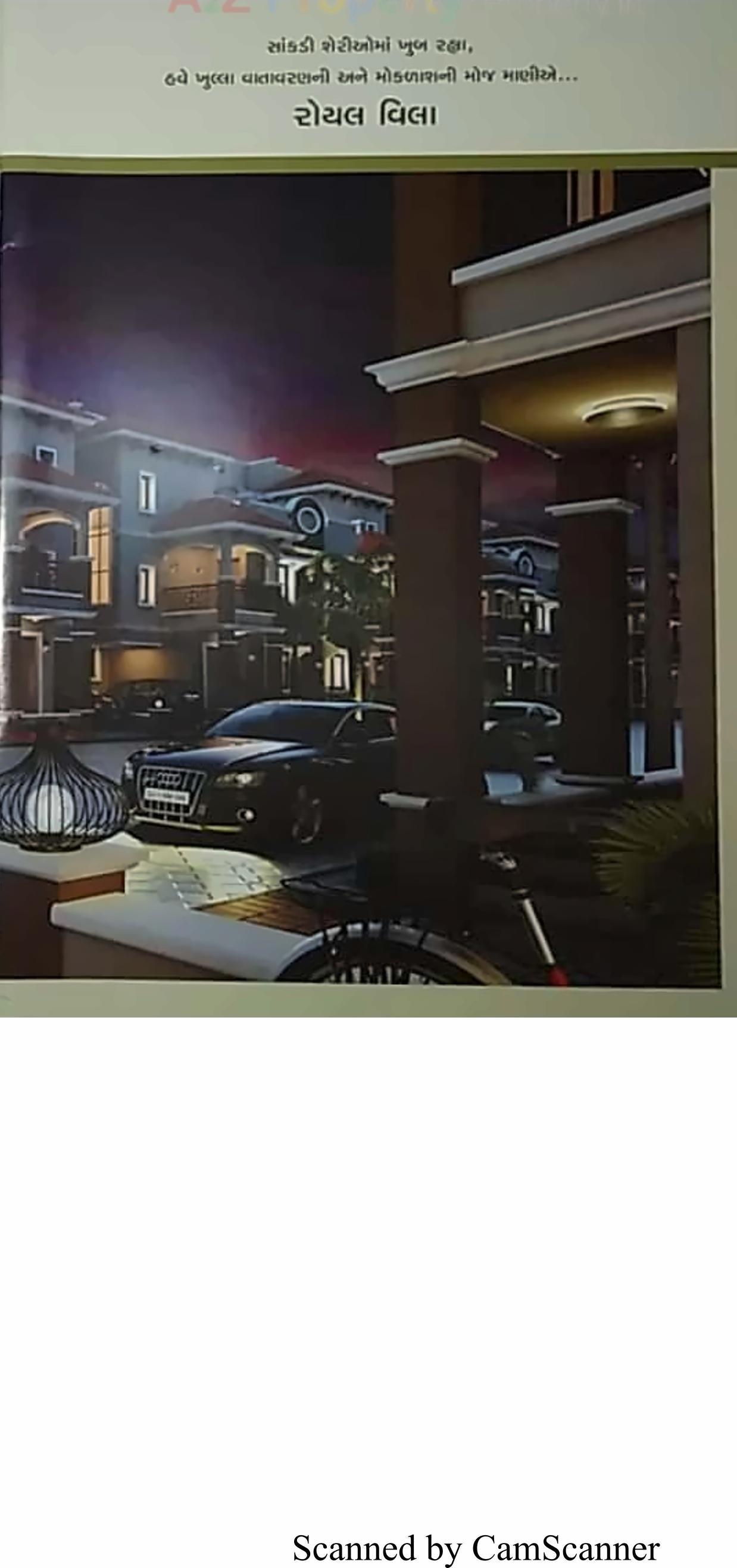 3D Elevation of real estate project Royal Villa located at Nikol, Ahmedabad, Gujarat