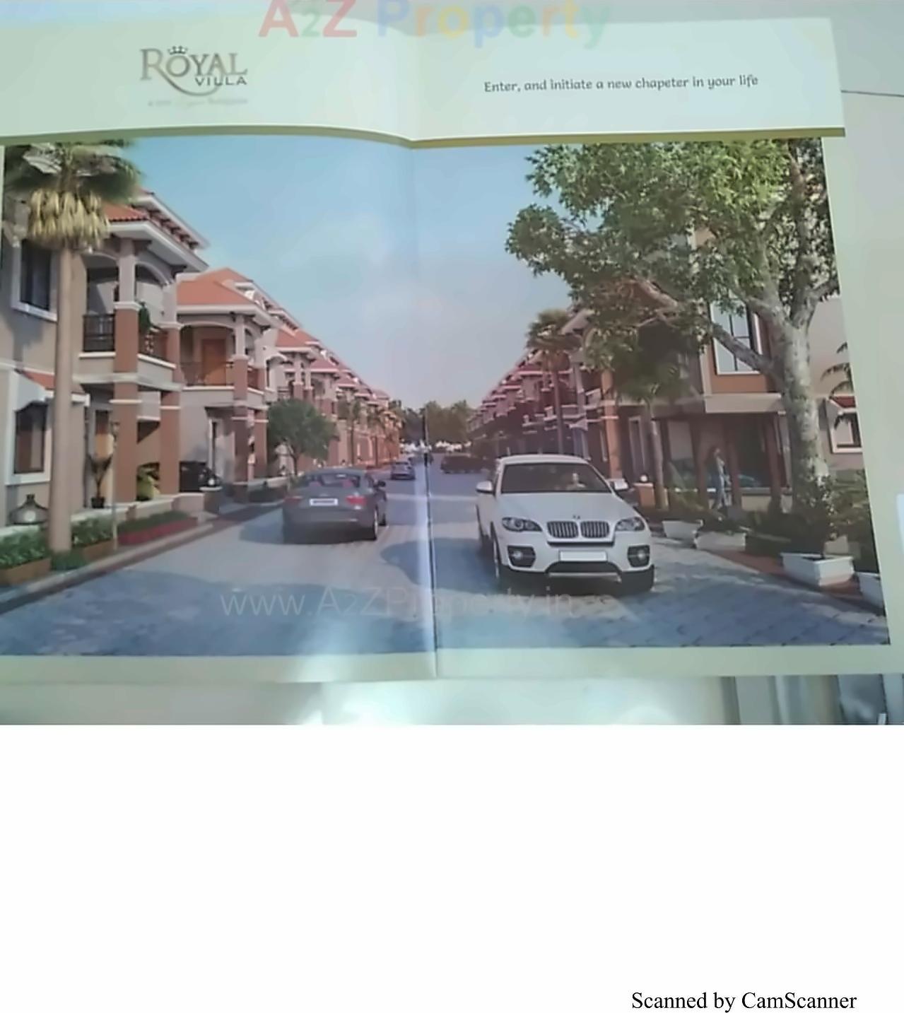 3D Elevation of real estate project Royal Villa located at Nikol, Ahmedabad, Gujarat