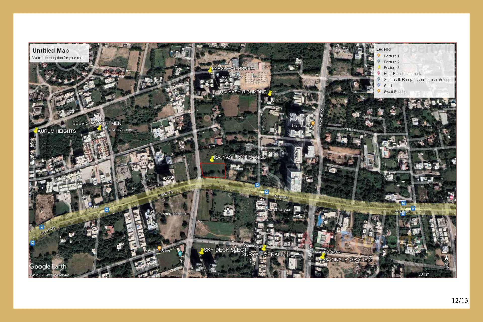  of real estate project Royce One located at Bodakdev, Ahmedabad, Gujarat