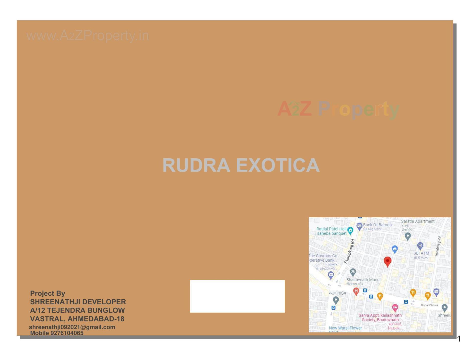  of real estate project Rudra Exotica located at Rajpur-hirpur, Ahmedabad, Gujarat