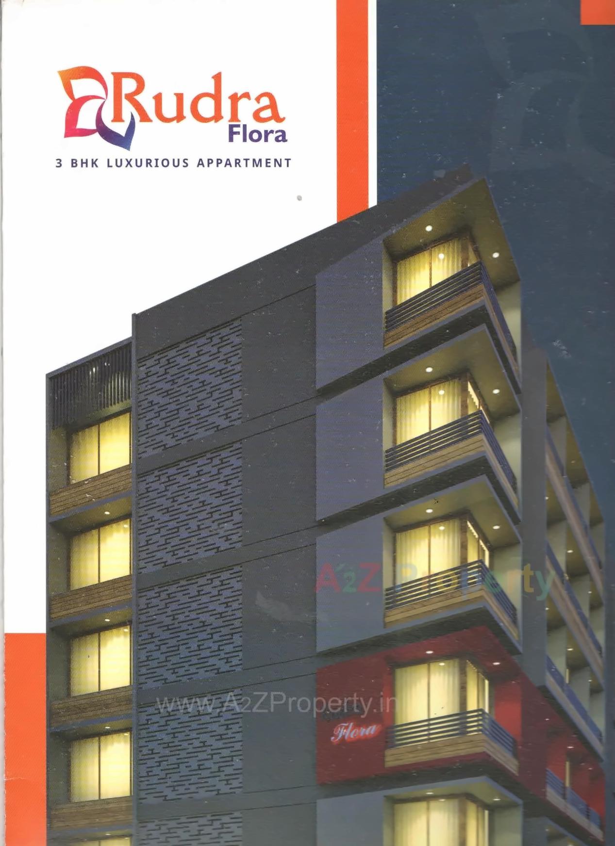 3D Elevation of real estate project Rudra Flora located at Manipur, Ahmedabad, Gujarat