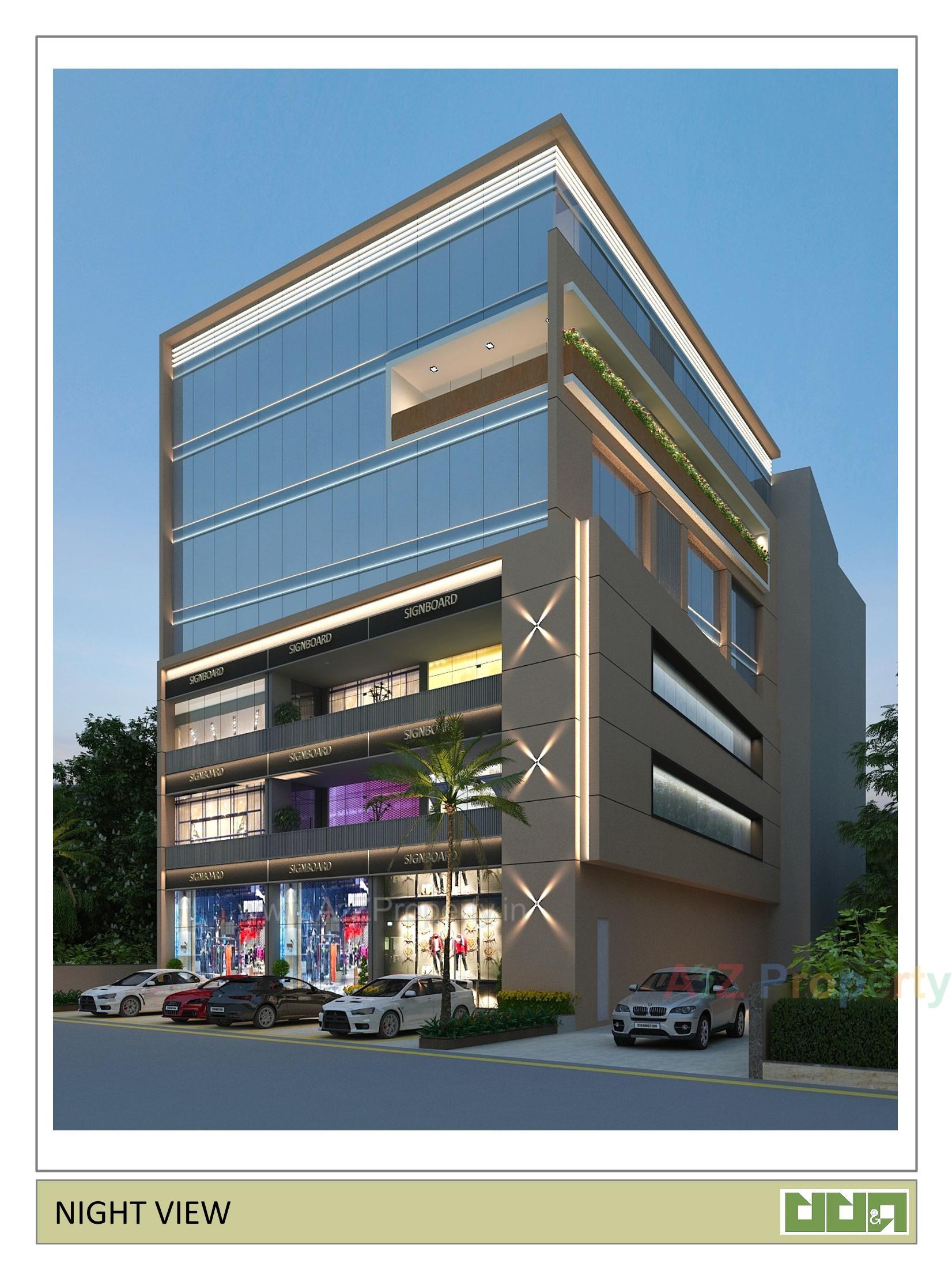 3D Elevation of real estate project Rudra Prime located at Ahmedabad, Ahmedabad, Gujarat