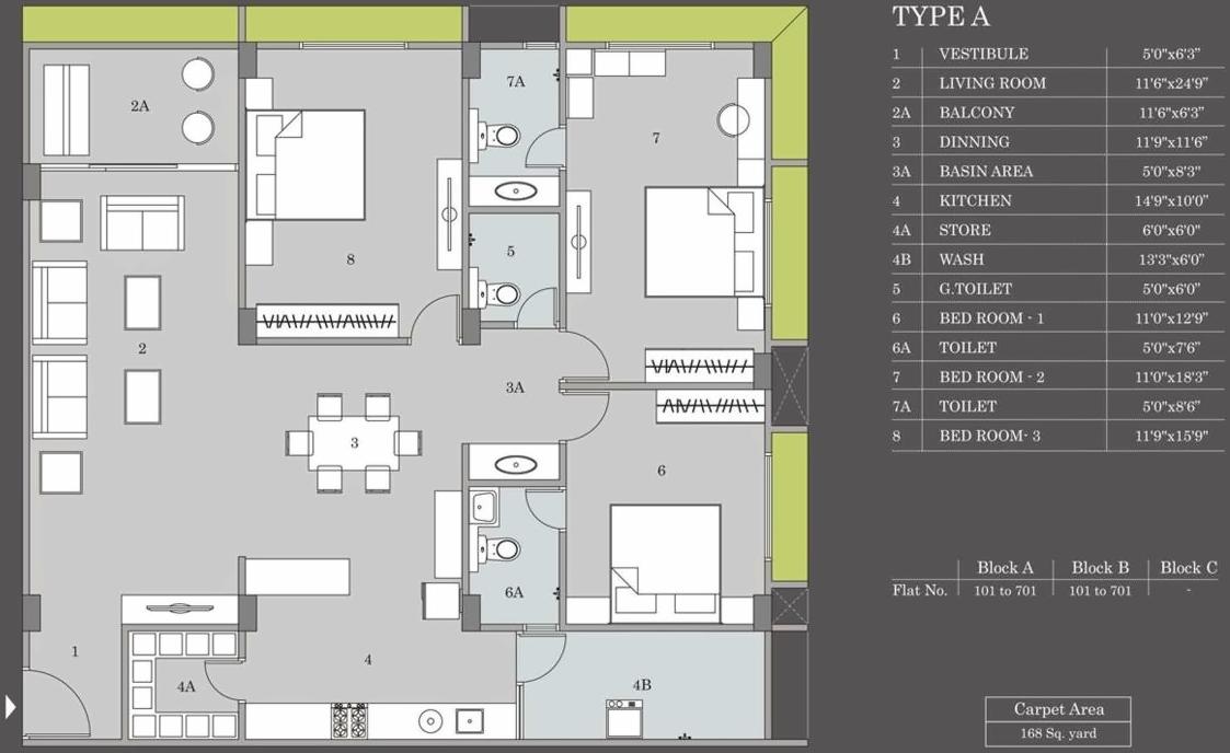 Layout of real estate project Rujuvalika located at Chadavad, Ahmedabad, Gujarat