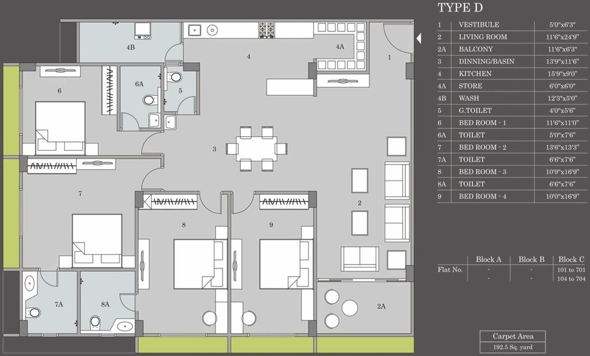 Layout of real estate project Rujuvalika located at Chadavad, Ahmedabad, Gujarat