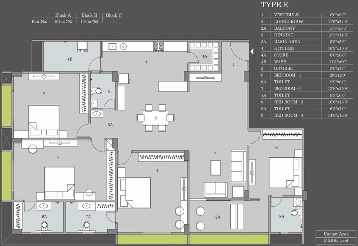 Layout of real estate project Rujuvalika located at Chadavad, Ahmedabad, Gujarat