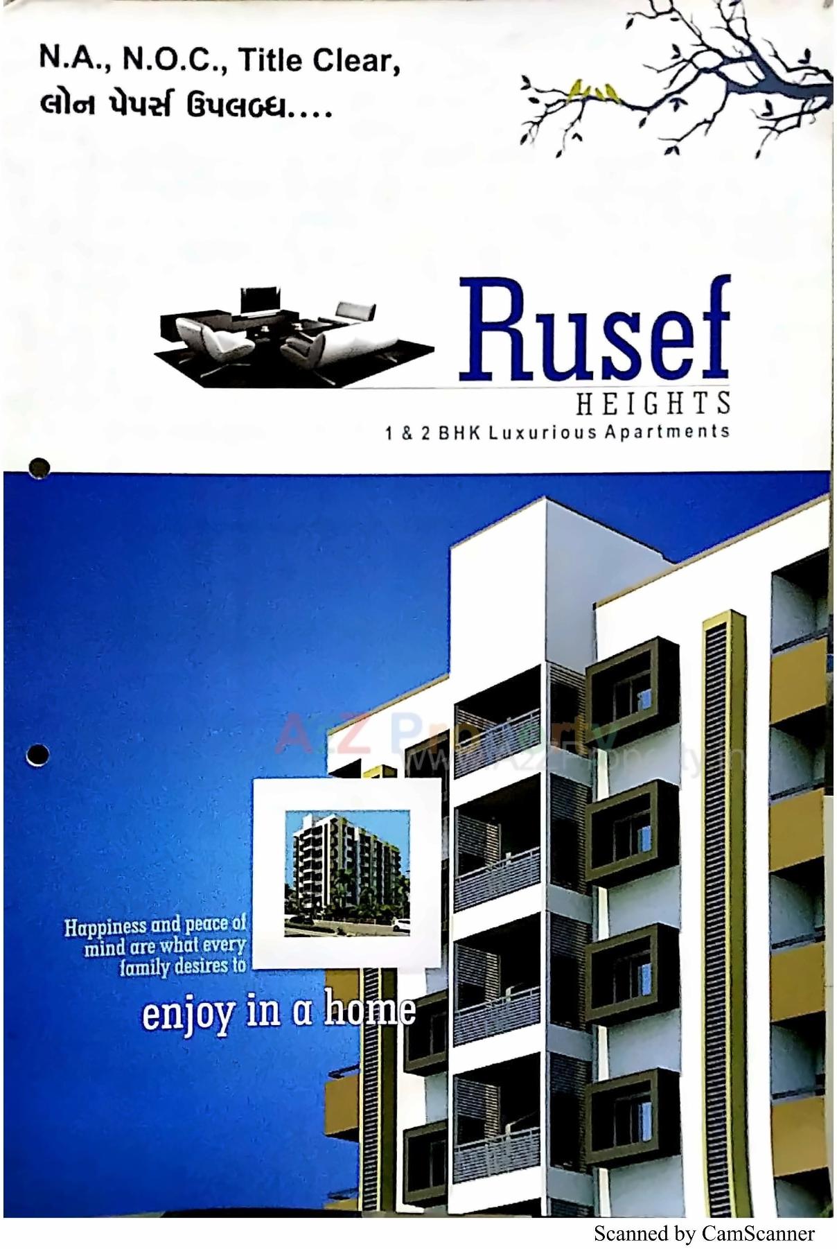  of real estate project Rusef Heights located at Danilimda, Ahmedabad, Gujarat