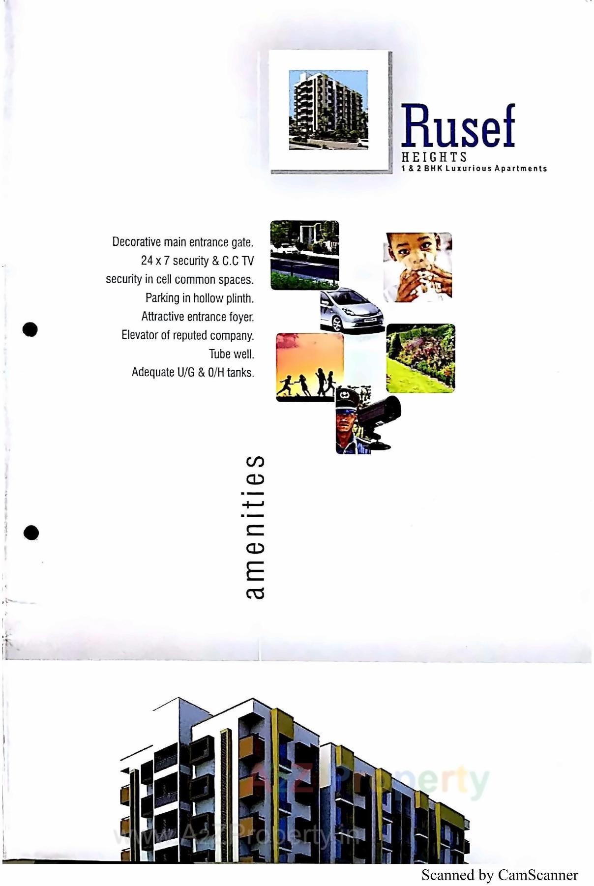  of real estate project Rusef Heights located at Danilimda, Ahmedabad, Gujarat