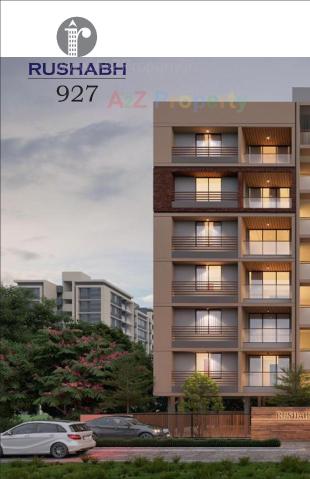 Elevation of real estate project Rushabh located at Paldi, Ahmedabad, Gujarat