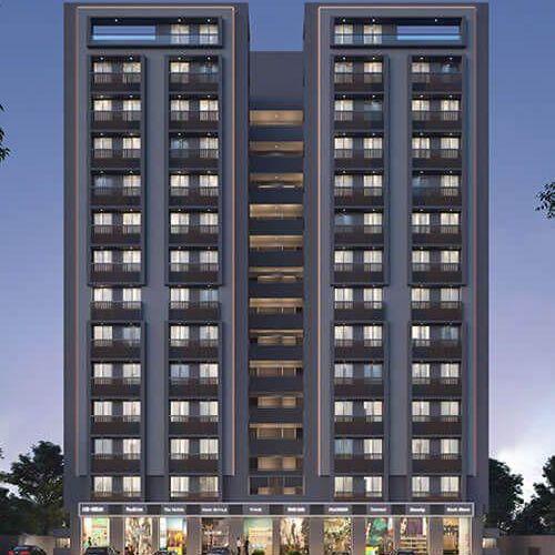 Construction Project01 of real estate project Rushabh Heights located at Ahmedabad, Ahmedabad, Gujarat