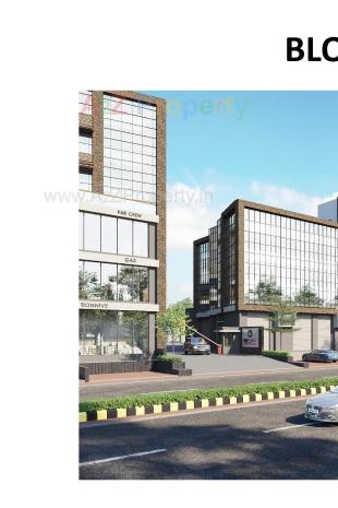 Elevation of real estate project S P Square located at Ramol, Ahmedabad, Gujarat