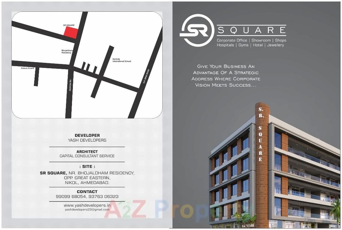  of real estate project S R Square located at Nikol, Ahmedabad, Gujarat