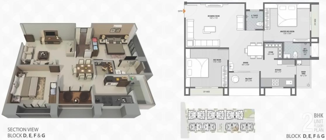 Layout of real estate project Saamarth Heaven located at City, Ahmedabad, Gujarat