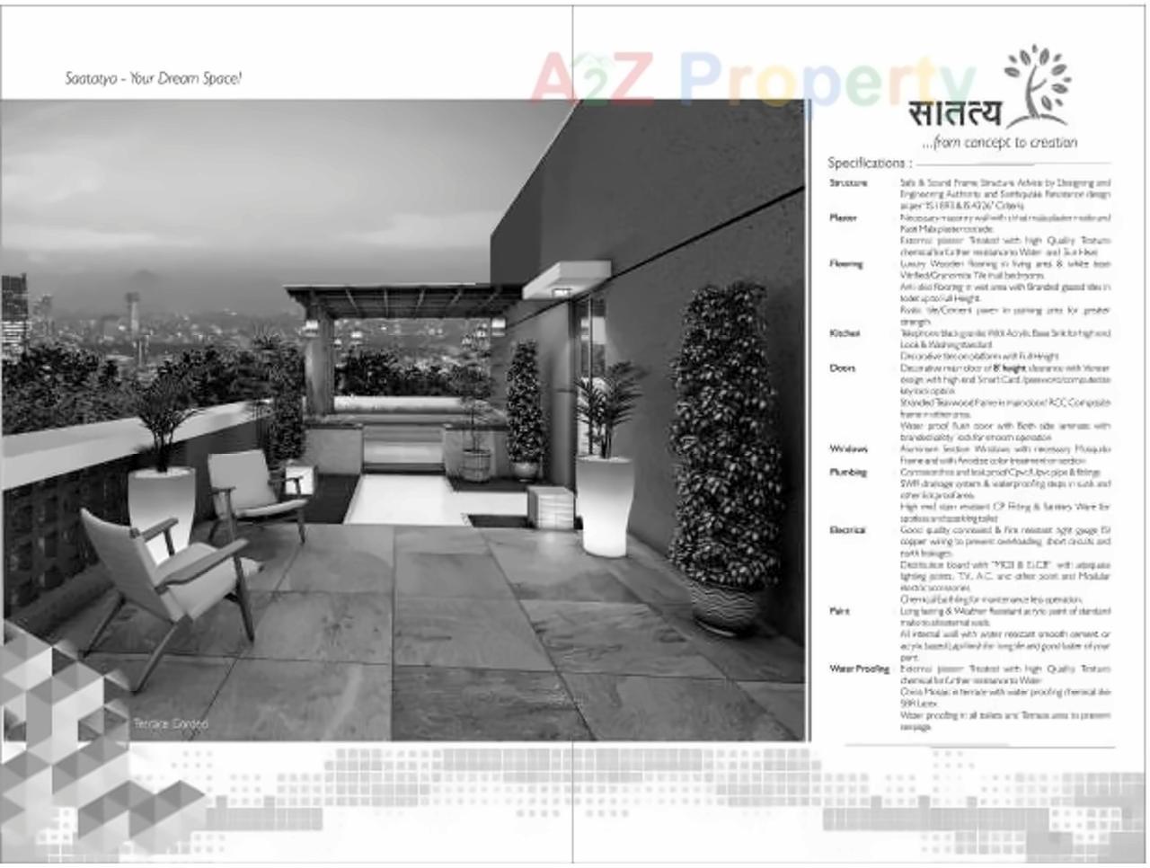  of real estate project Saatatya located at Chandkheda, Ahmedabad, Gujarat