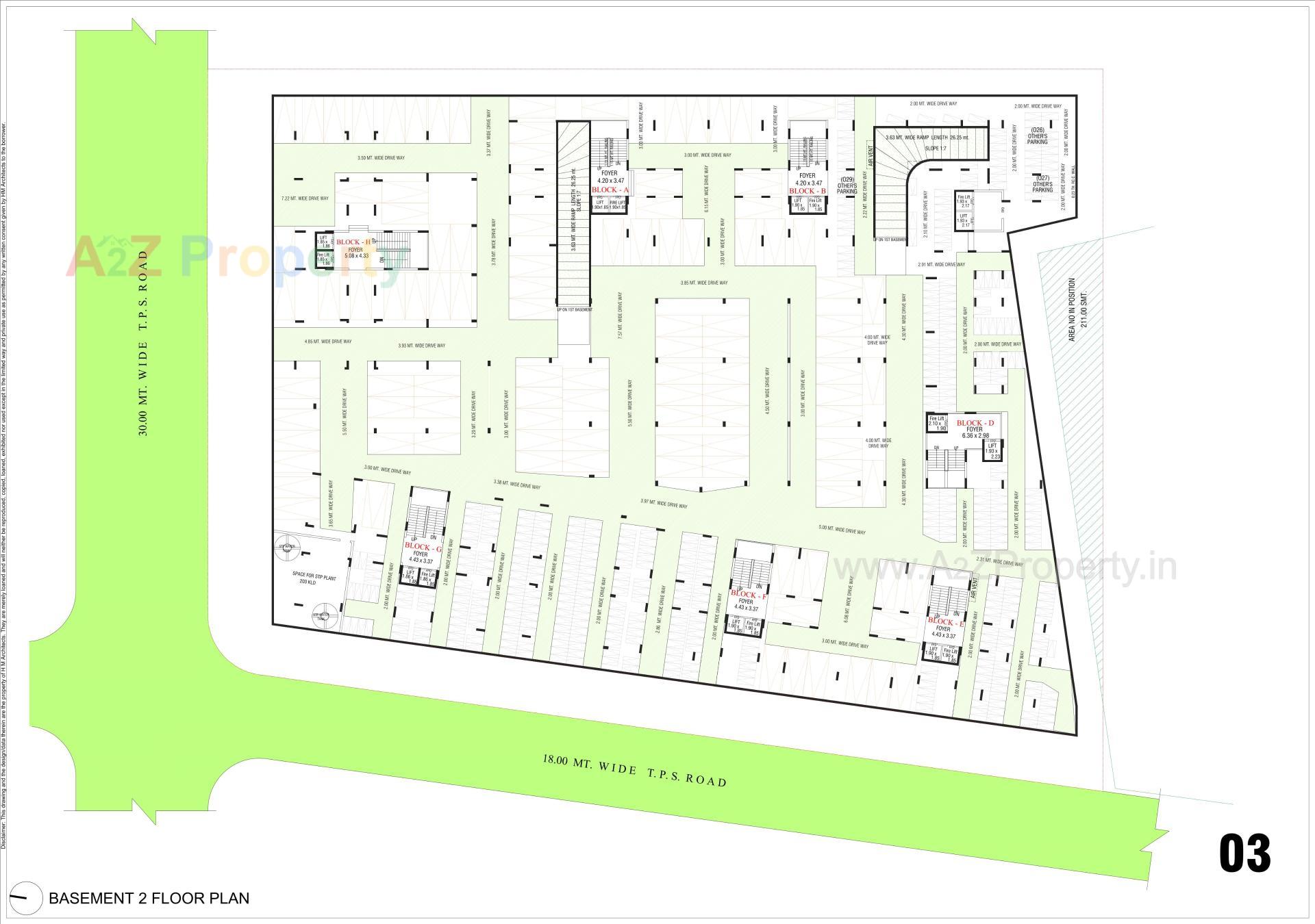 Layout of real estate project Sacred Shivansh located at Shela, Ahmedabad, Gujarat