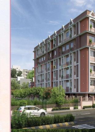 Elevation of real estate project Sadguru Heritage located at Vinzol, Ahmedabad, Gujarat