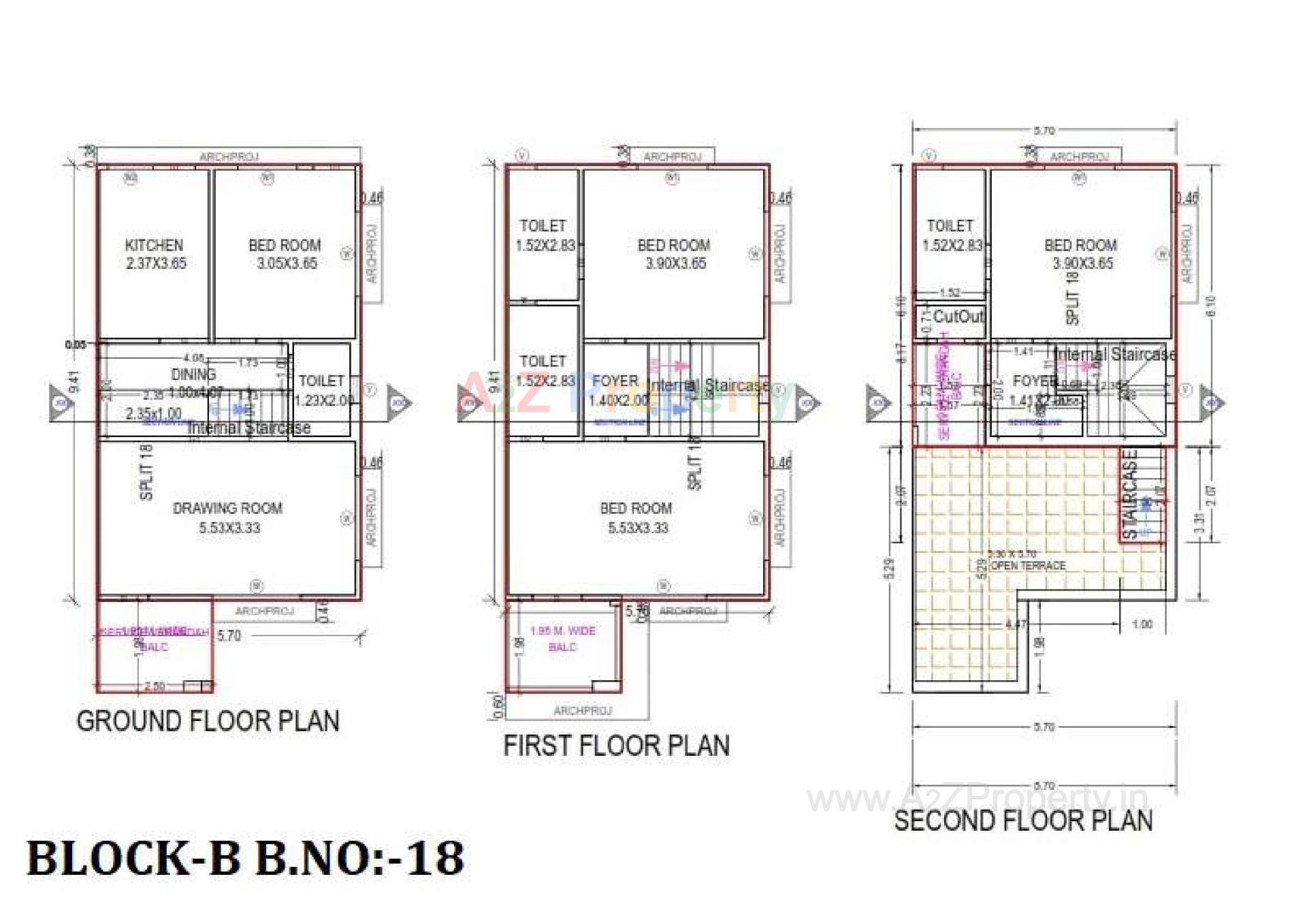 Layout of real estate project Sadguru Krishna located at Vinzol, Ahmedabad, Gujarat
