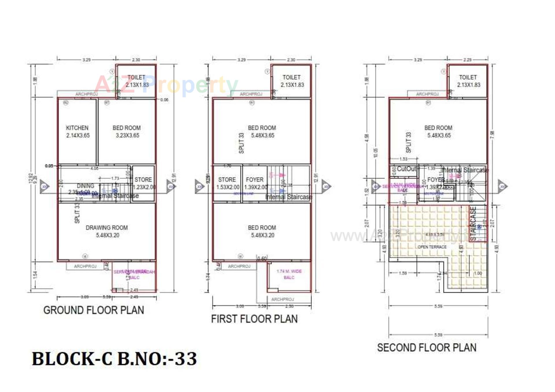 Layout of real estate project Sadguru Krishna located at Vinzol, Ahmedabad, Gujarat