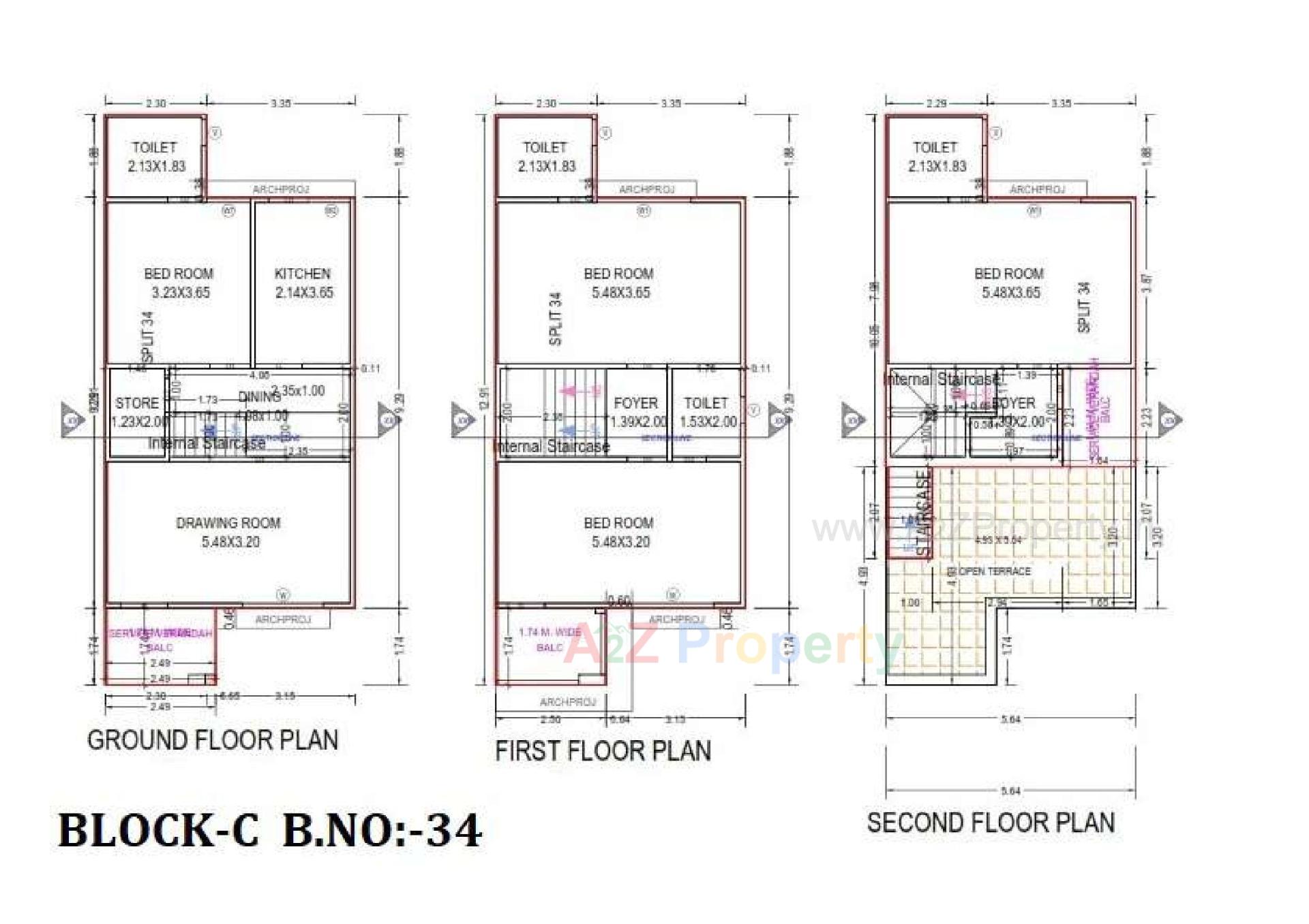 Layout of real estate project Sadguru Krishna located at Vinzol, Ahmedabad, Gujarat