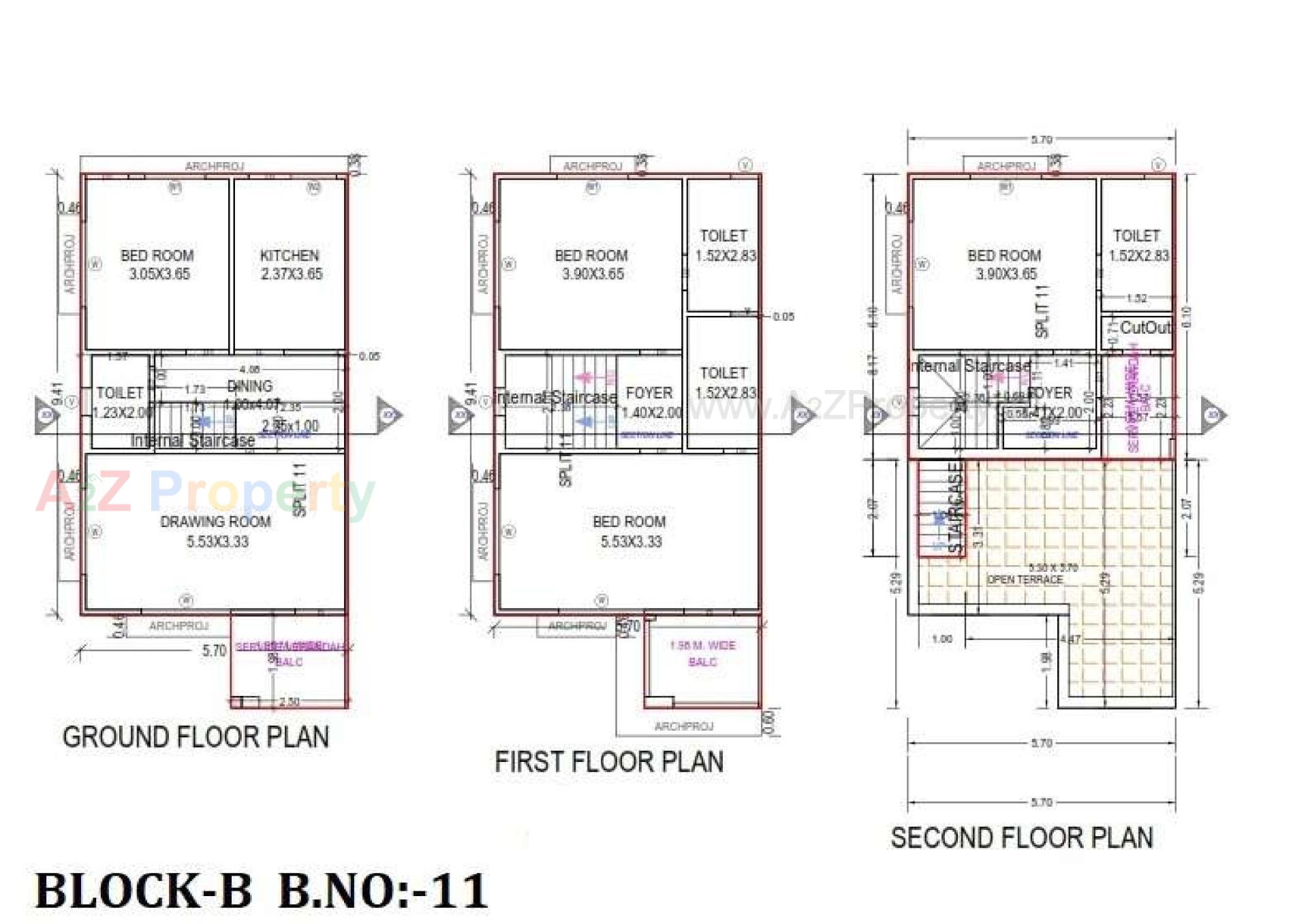 Layout of real estate project Sadguru Krishna located at Vinzol, Ahmedabad, Gujarat
