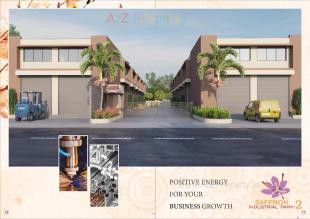 Elevation of real estate project Saffron Industrial Park located at Bhuvaldi, Ahmedabad, Gujarat