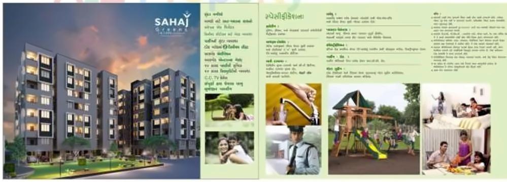  of real estate project Sahaj Greens located at Ramol, Ahmedabad, Gujarat