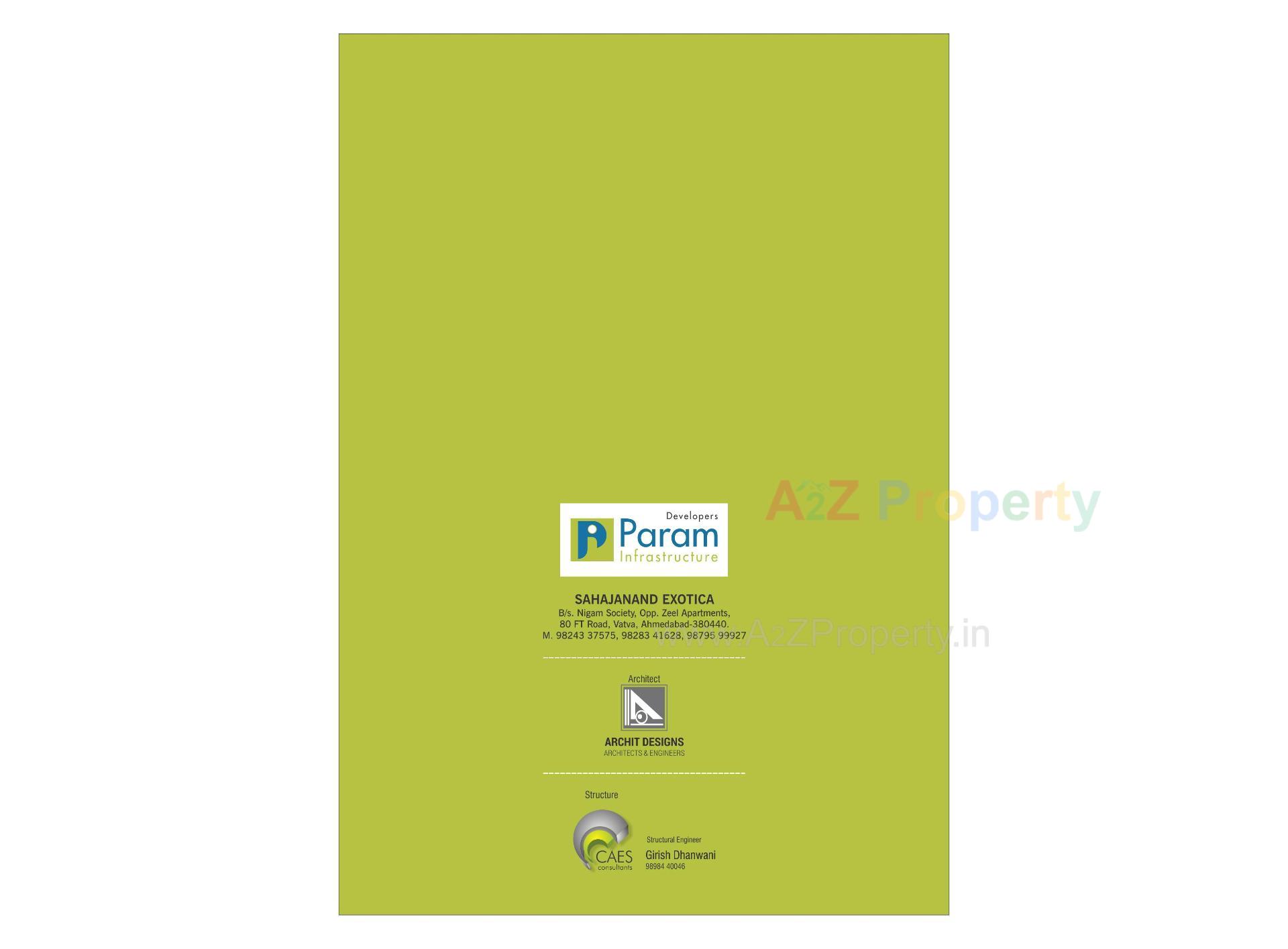  of real estate project Sahajanand Exotica located at Vatva, Ahmedabad, Gujarat