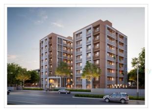 Elevation of real estate project Sahajanand Exotica located at Vatva, Ahmedabad, Gujarat