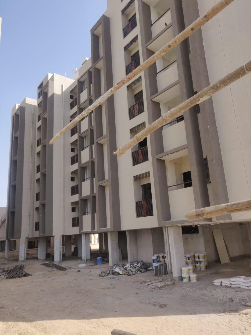 130210_const of real estate project Sahajanand Galaxy located at Bavla, Ahmedabad, Gujarat
