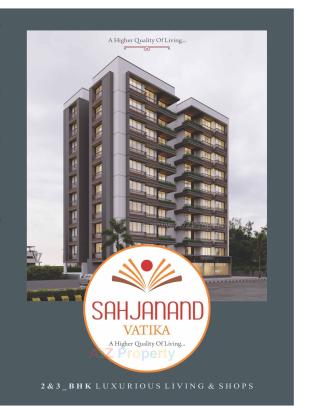Elevation of real estate project Sahajanand Vatika located at Khokhara, Ahmedabad, Gujarat