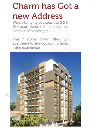 Elevation of real estate project Sahara Apartment located at Rajpur--hirpur, Ahmedabad, Gujarat