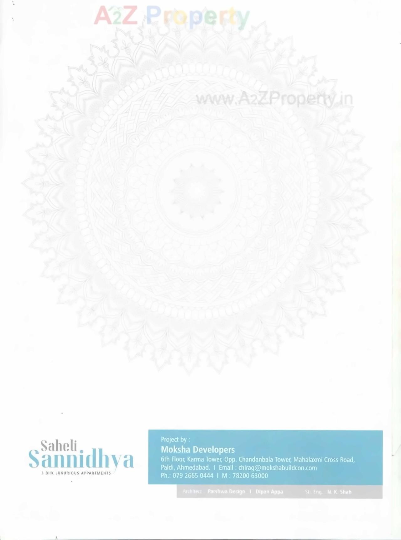  of real estate project Saheli Sannidhya located at Paldi, Ahmedabad, Gujarat