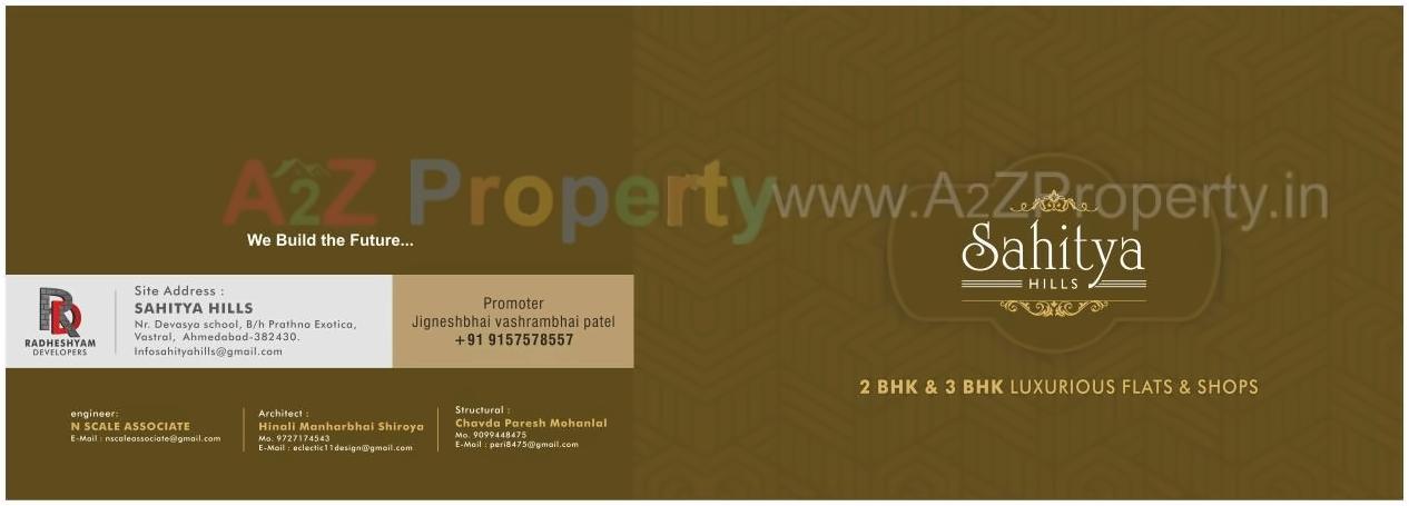  of real estate project Sahitya Hills located at Singarwa, Ahmedabad, Gujarat