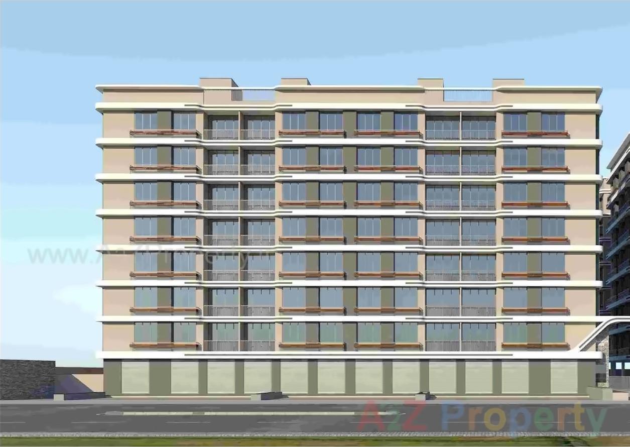 3D Elevation of real estate project Sahitya Hills located at Singarwa, Ahmedabad, Gujarat