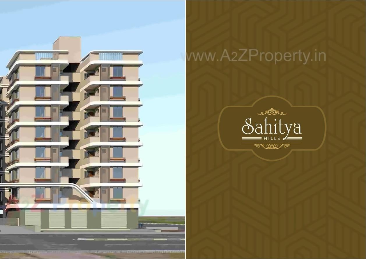 3D Elevation of real estate project Sahitya Hills located at Singarwa, Ahmedabad, Gujarat