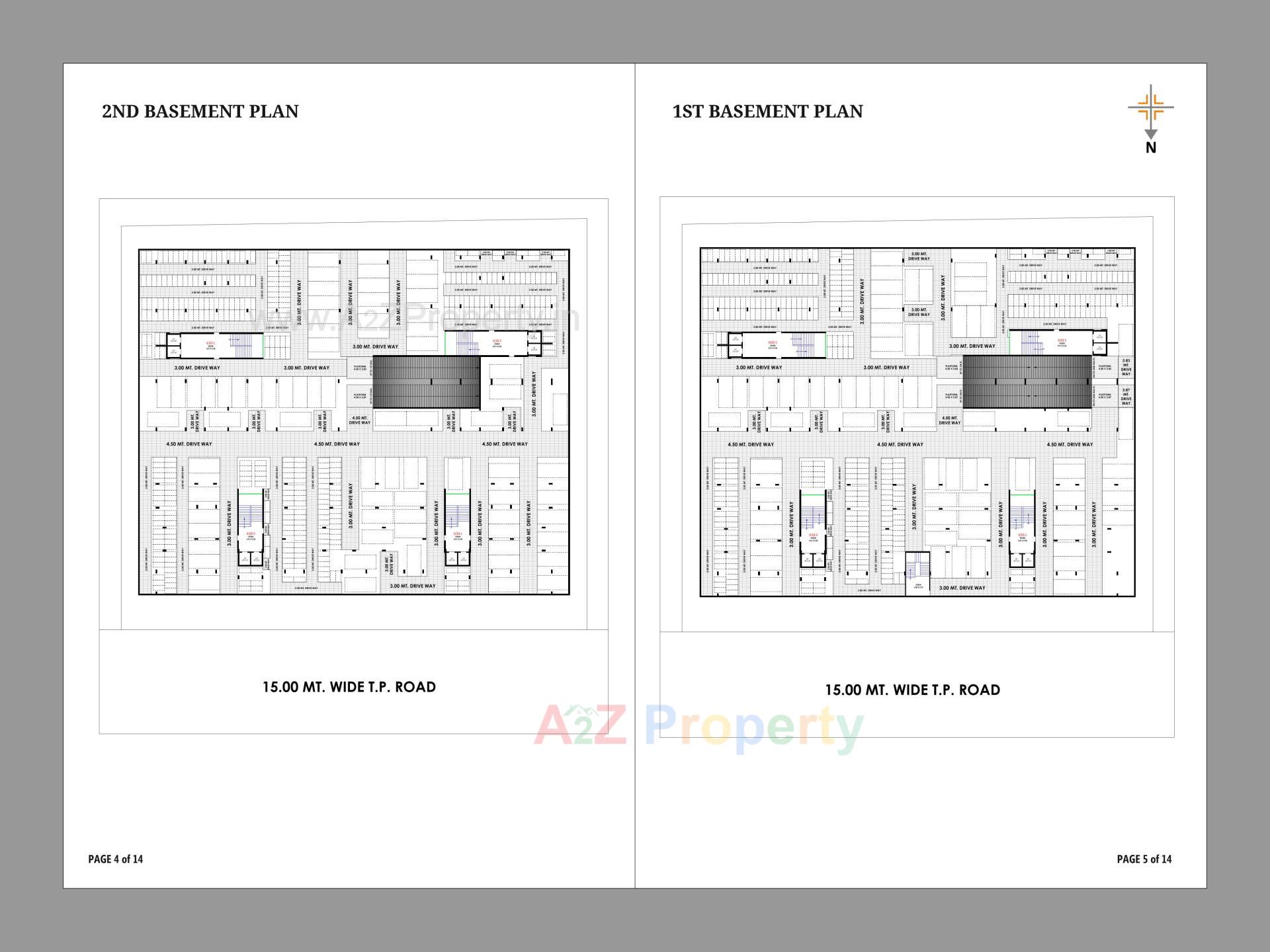 Layout of real estate project Sahitya Luxuria located at Nikol, Ahmedabad, Gujarat