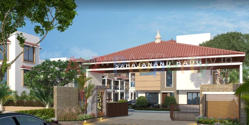 3D Elevation of real estate project Sahjanand Baug located at Odhav, Ahmedabad, Gujarat