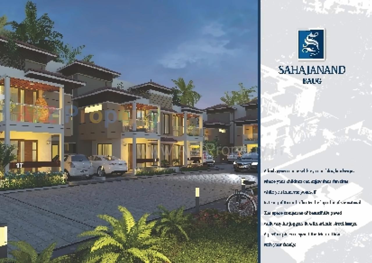 3D Elevation of real estate project Sahjanand Baug located at Odhav, Ahmedabad, Gujarat