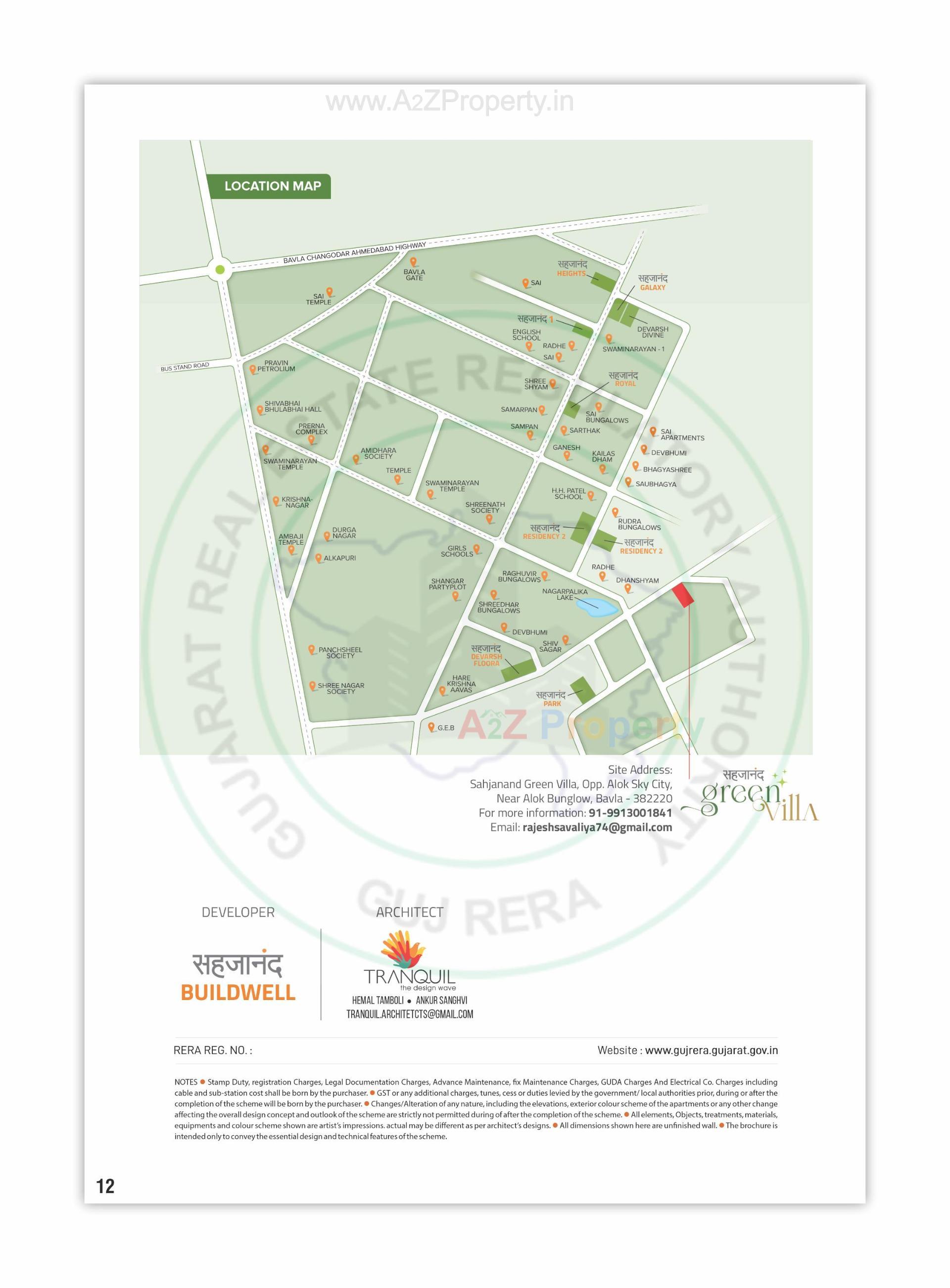  of real estate project Sahjanand Green Villa located at Bavla, Ahmedabad, Gujarat