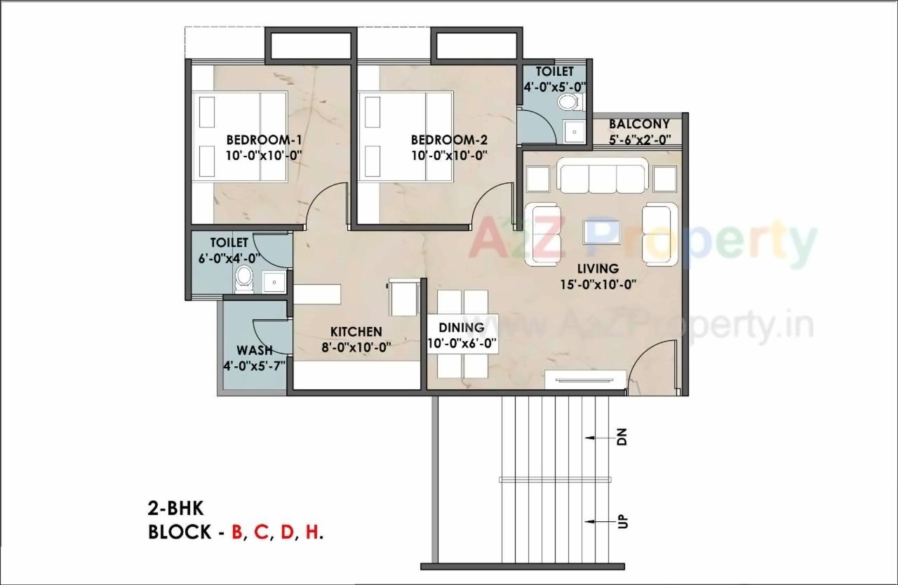 Layout of real estate project Sahjanand Height located at Bavla, Ahmedabad, Gujarat