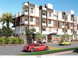 Elevation of real estate project Sahyog Residency located at Singrva, Ahmedabad, Gujarat