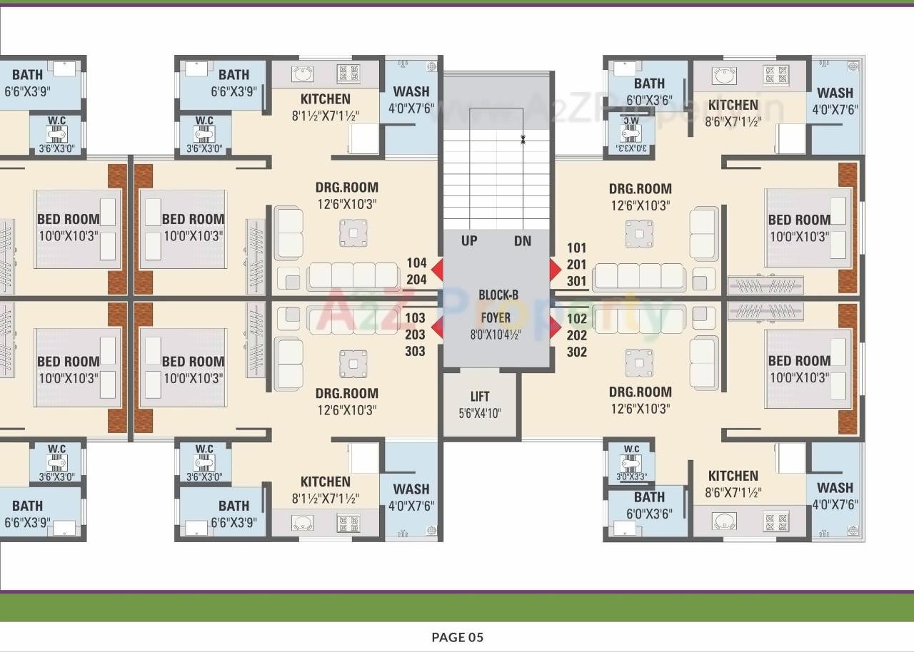 Layout of real estate project Sahyog Residency located at Singrva, Ahmedabad, Gujarat